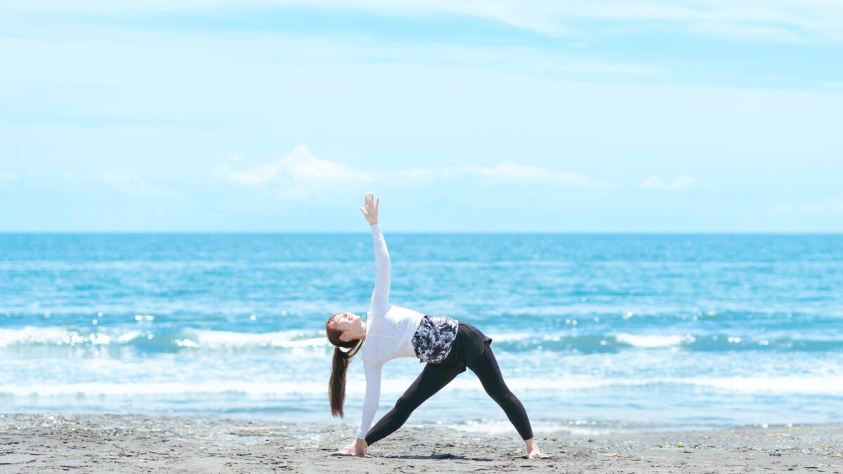 ビーチヨガ in 鎌倉