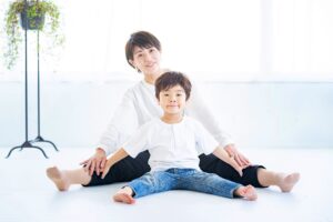 親子ヨガイベント